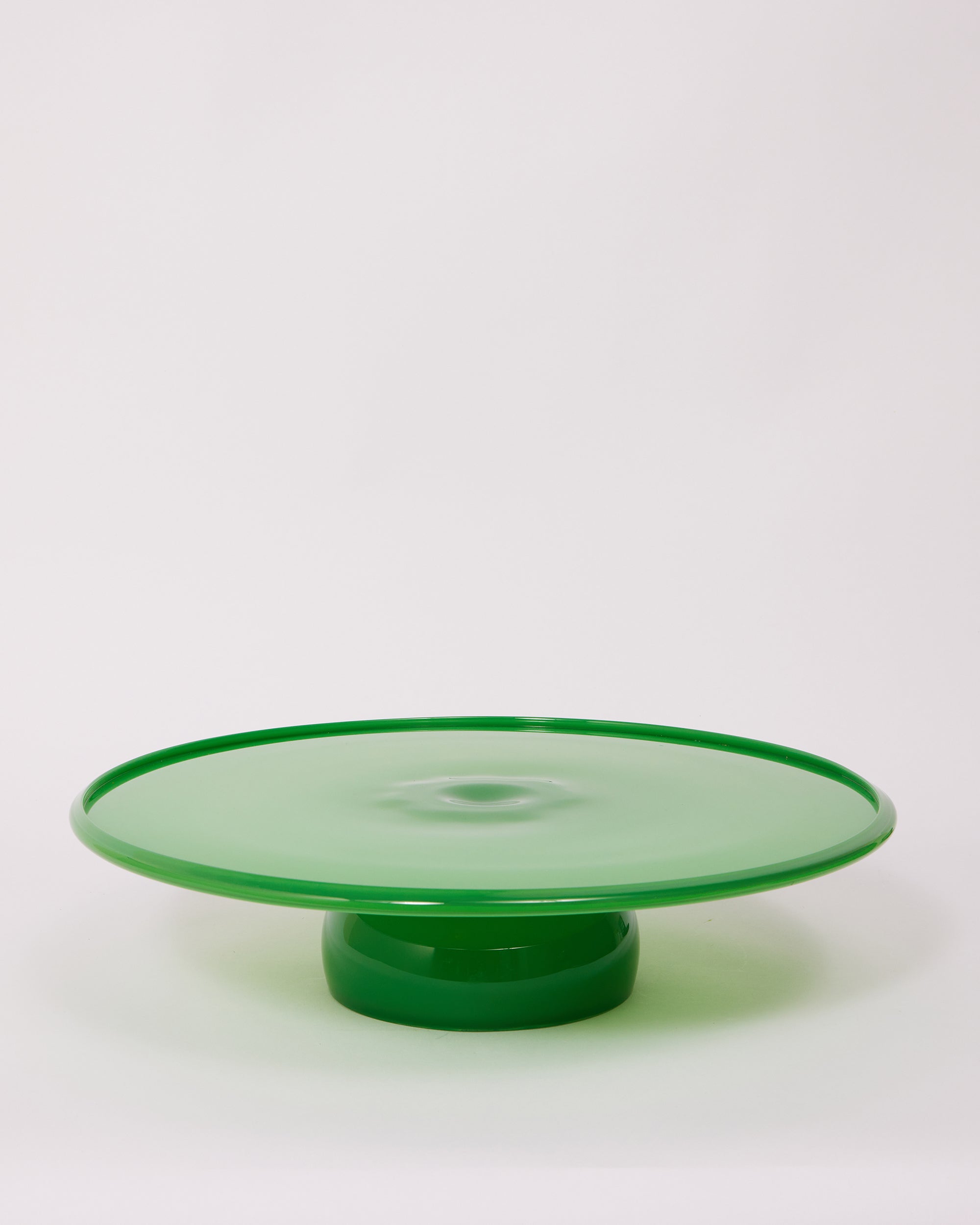 2 in 1 Cake Stand & Party Platter in Green