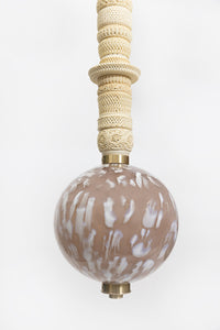 Artsy Pillar in Taupe