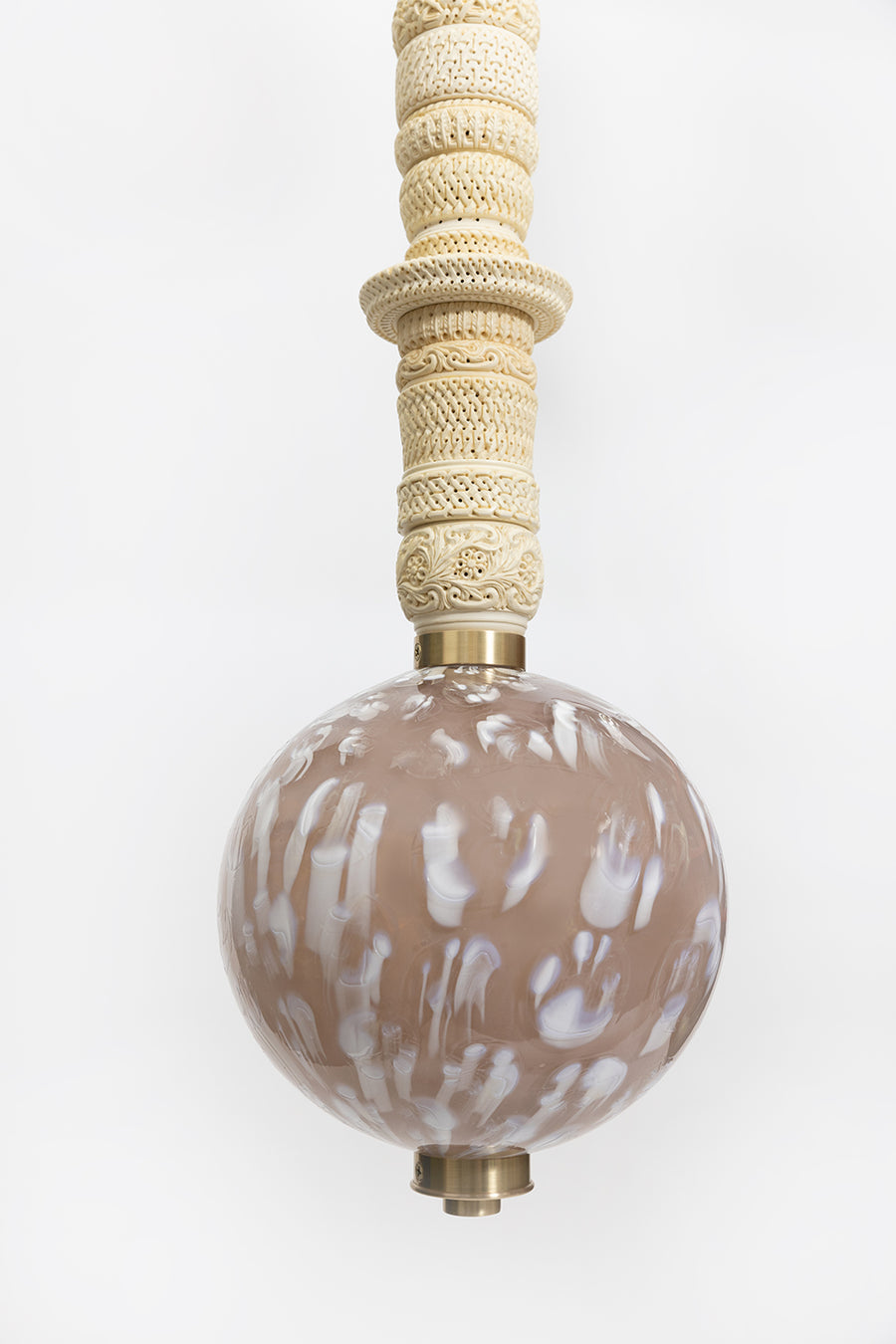 Artsy Pillar in Taupe