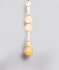 Dot Pillar in Peach