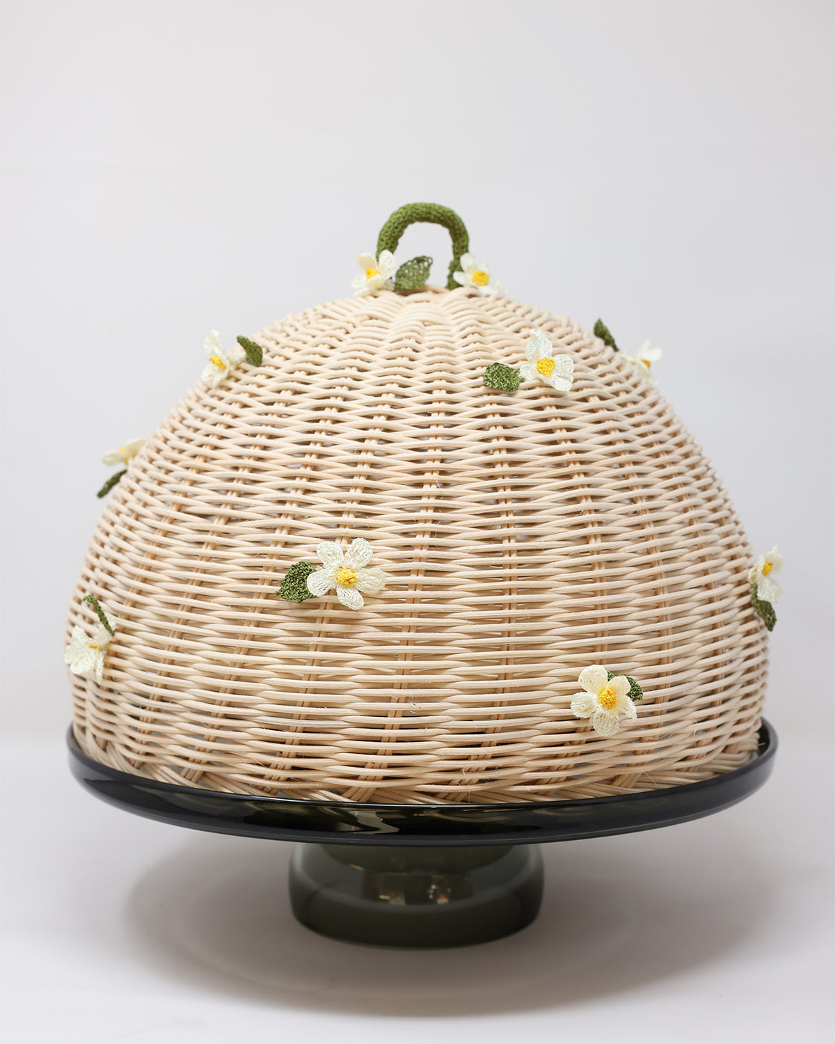 Daisy Rattan Cake Dome