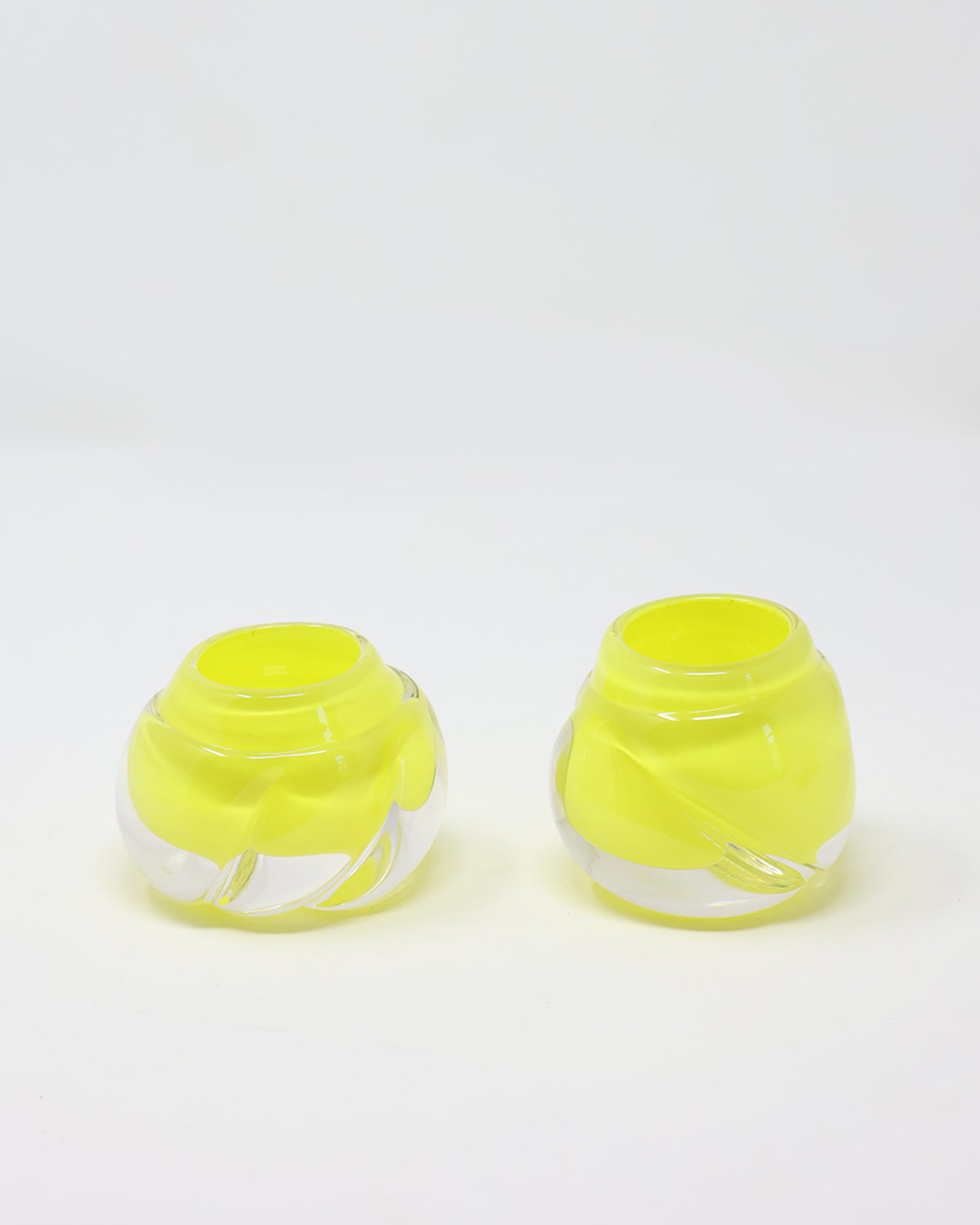 Cut Tealights- Set of 2 - Opaque Colors