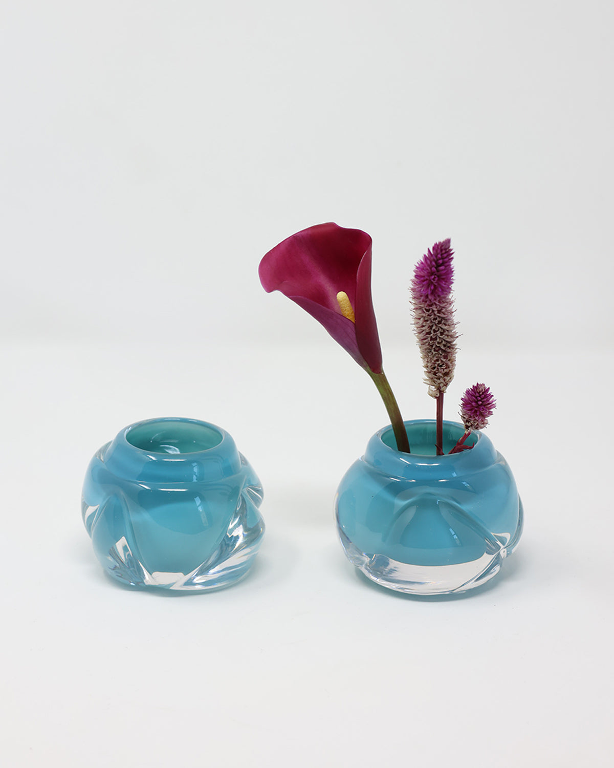 Cut Tealights- Set of 2 - Opaque Colors