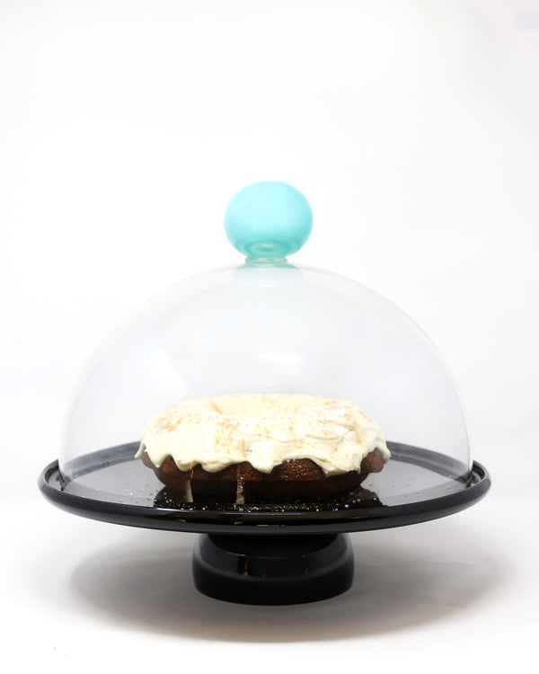 Black & Turquoise Cake Stand