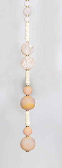 Dot Pillar in Peach