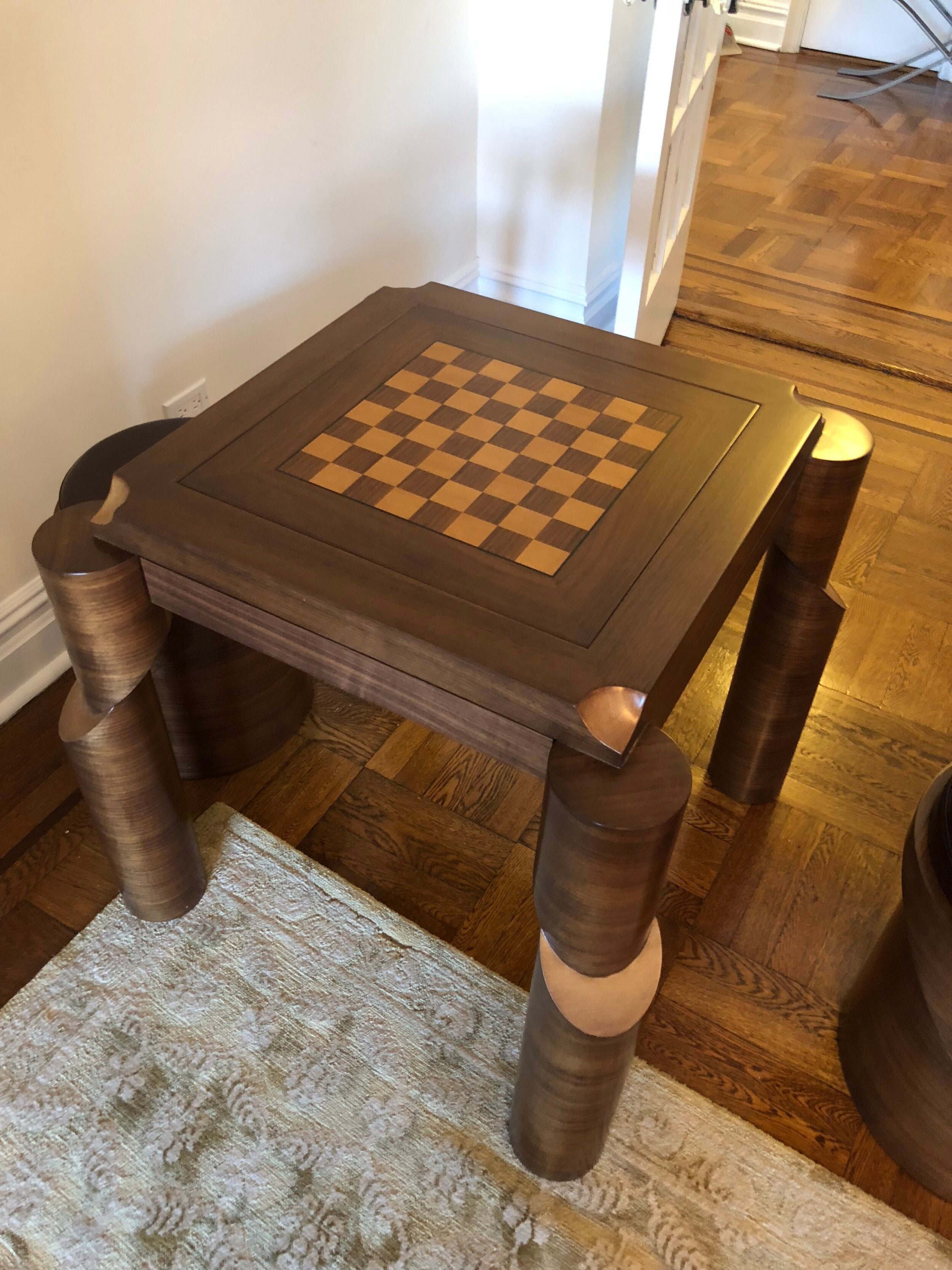 3 in 1 GRANDMASTER'S Game Table Chess & Backgammon