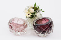 Blush Cut Vase