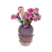 Plum Frills Vase