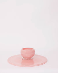 2 in 1 Cake Stand & Party Platter in Baby Pink