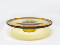 2 in 1 Cake Stand & Party Platter in Caramel