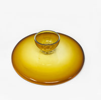 2 in 1 Cake Stand & Party Platter in Caramel