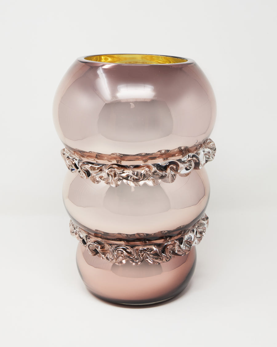 Blush Frills Vase