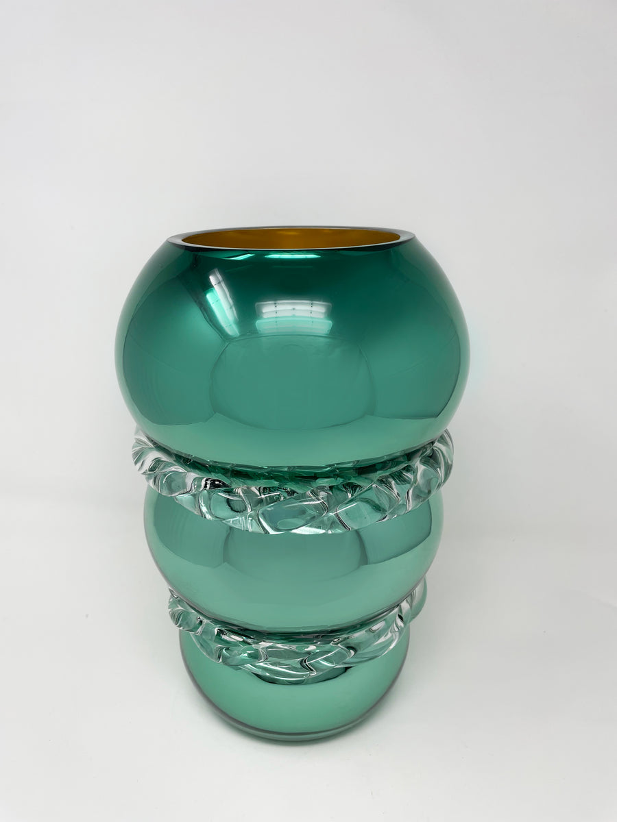 Emerald Rope Vase