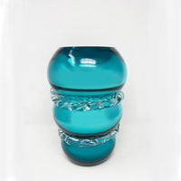 Lagoon Blue Rope Vase