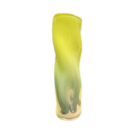 Yellow Wavy Vase