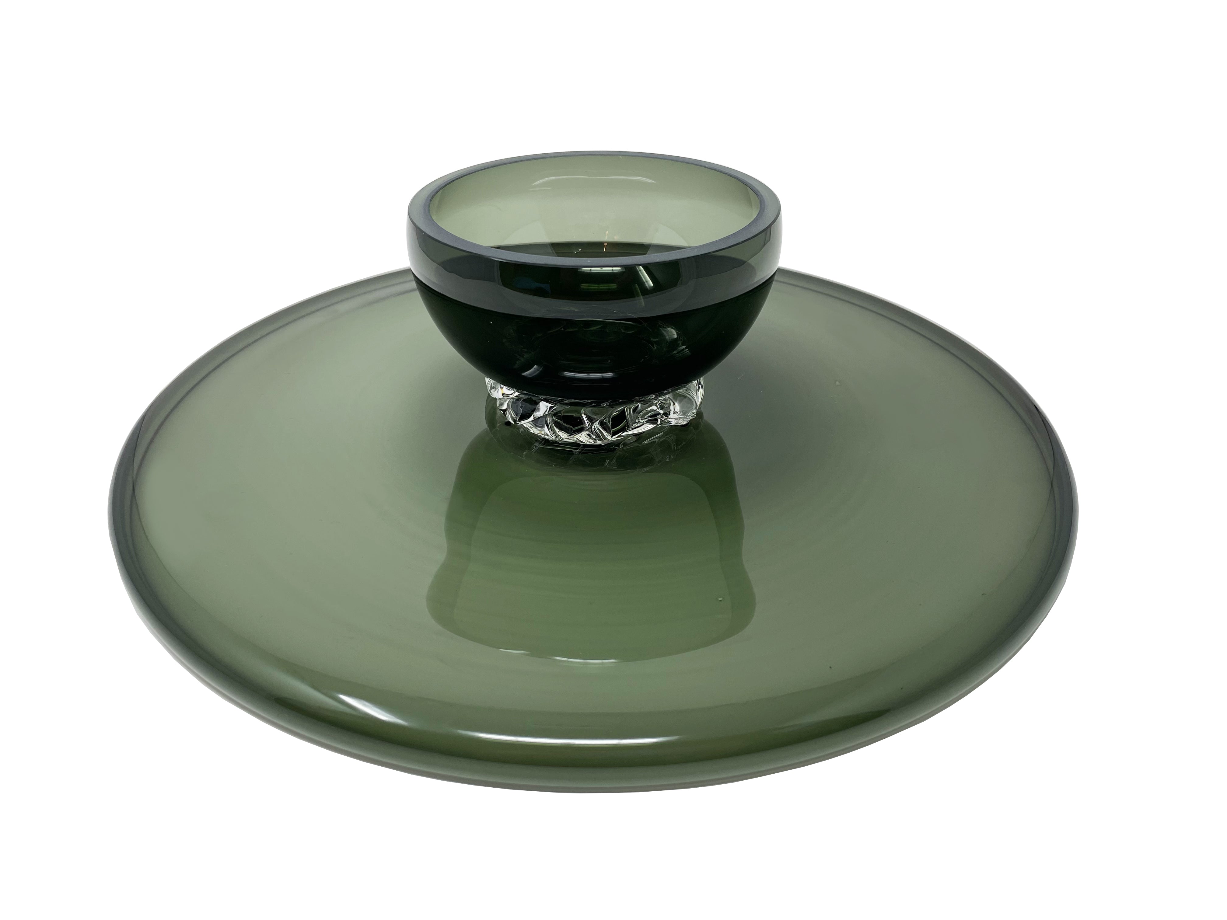 2 in 1 Cake Stand & Party Platter in Tourmaline