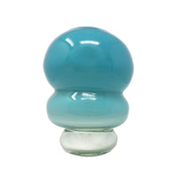 Turquoise Fade Curvy Vase