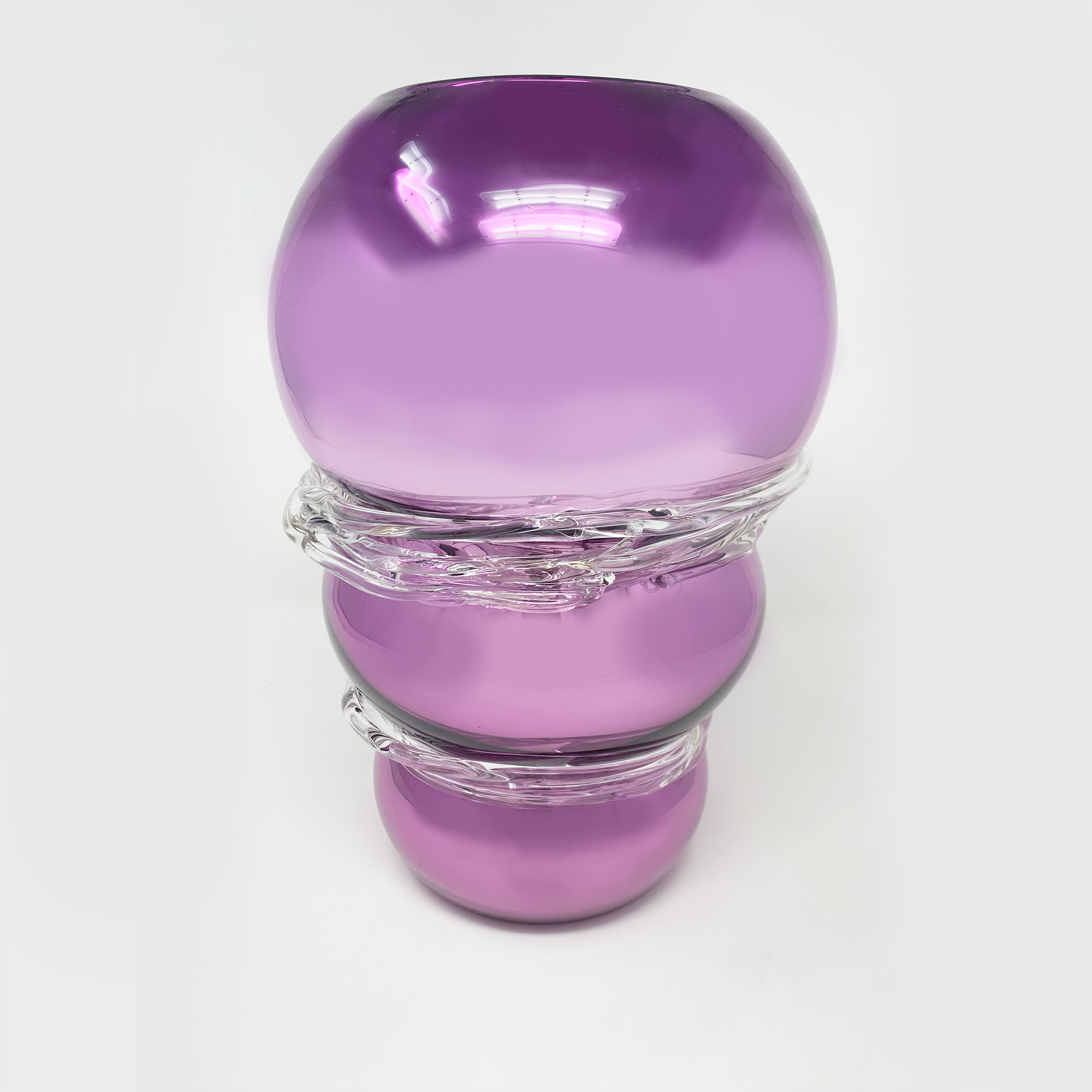 Violet String Vase