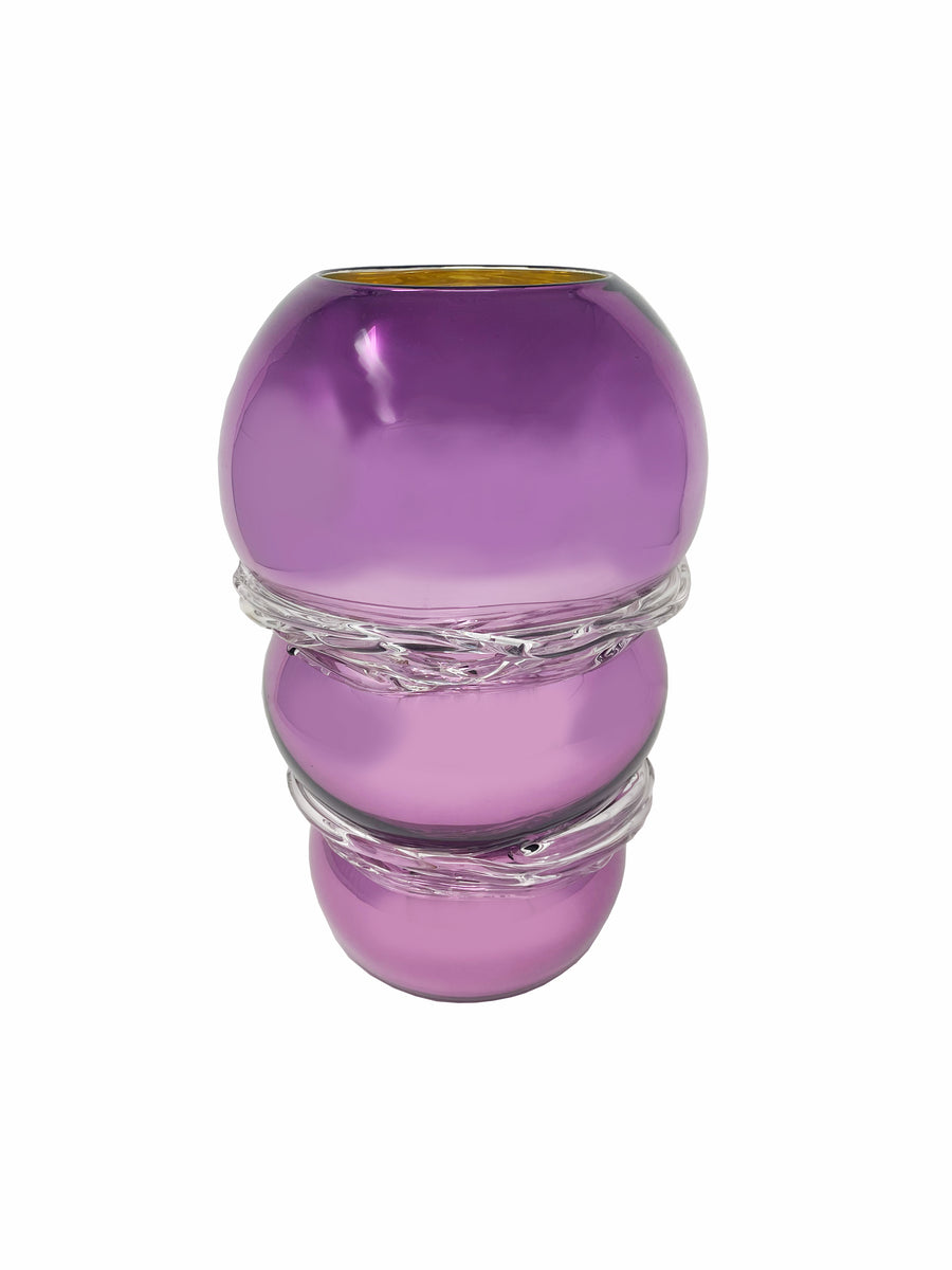 Violet String Vase